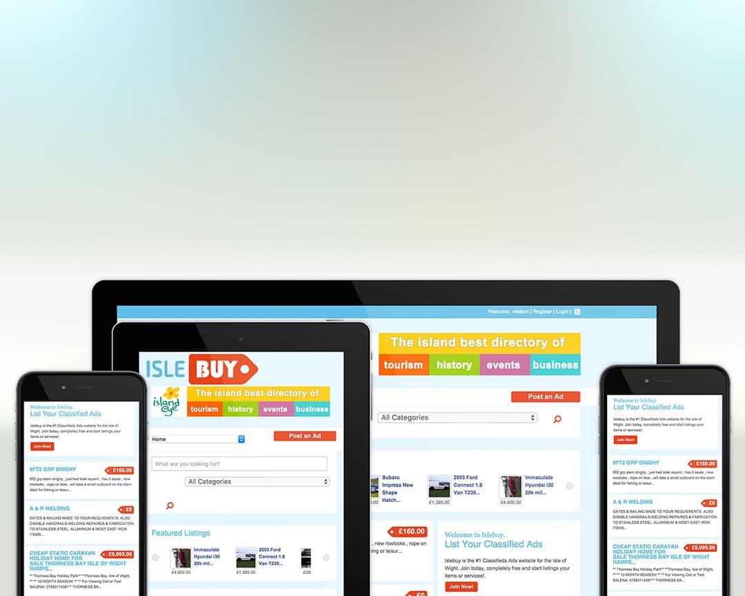 Isle of Wight web designer